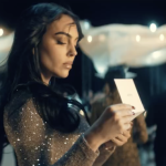 Amina Muaddi Attends Alaia Show in Paris