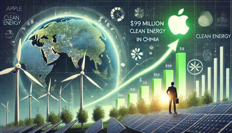 Apple Announces $99 Million New Clean Energy Fund in China